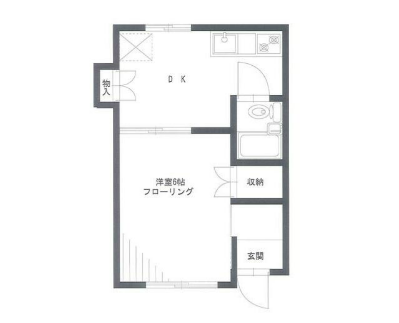 シャレイB間取り